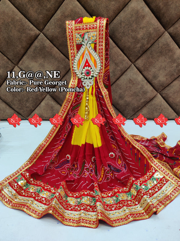 Designer marwari rajasthani bandhej chunri