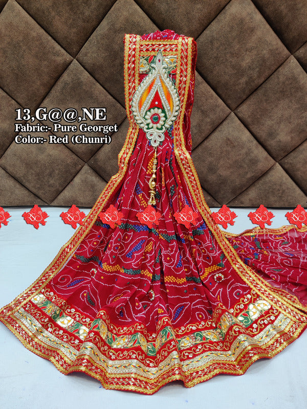 Designer marwari rajasthani bandhej chunri