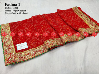 Beautifull designer padma saree - ranisatiyacreation