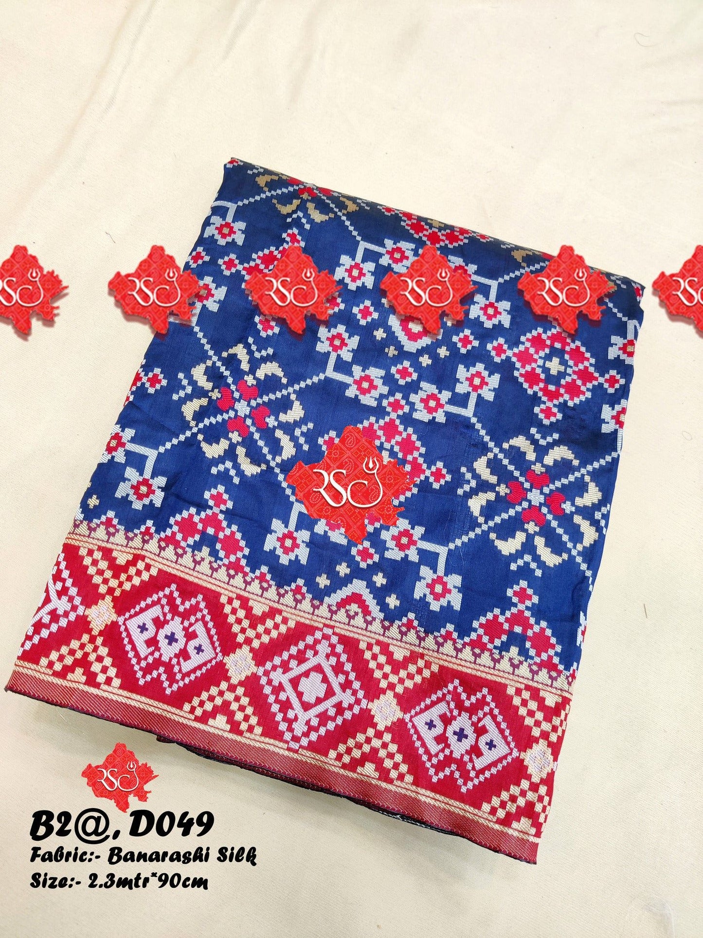 Designer marwari banrashi silk ladies dupatta - ranisatiyacreation