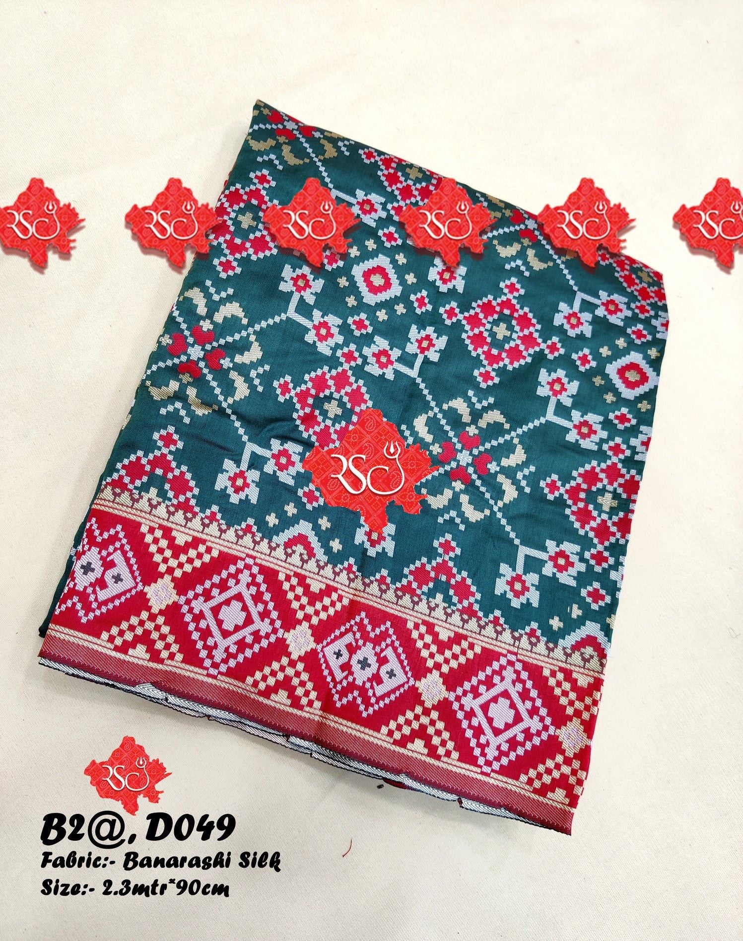 Designer marwari banrashi silk ladies dupatta - ranisatiyacreation