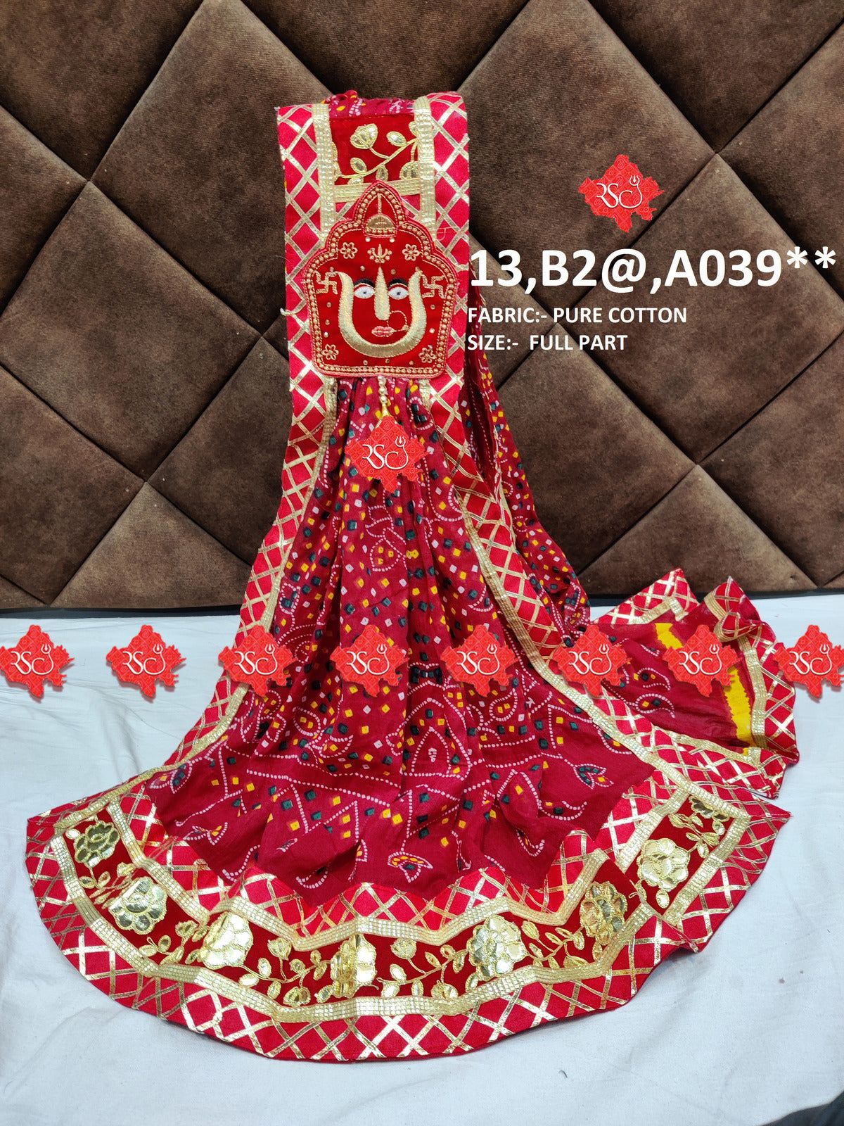 Rajasthani marwari pure cotton designer odhna - ranisatiyacreation