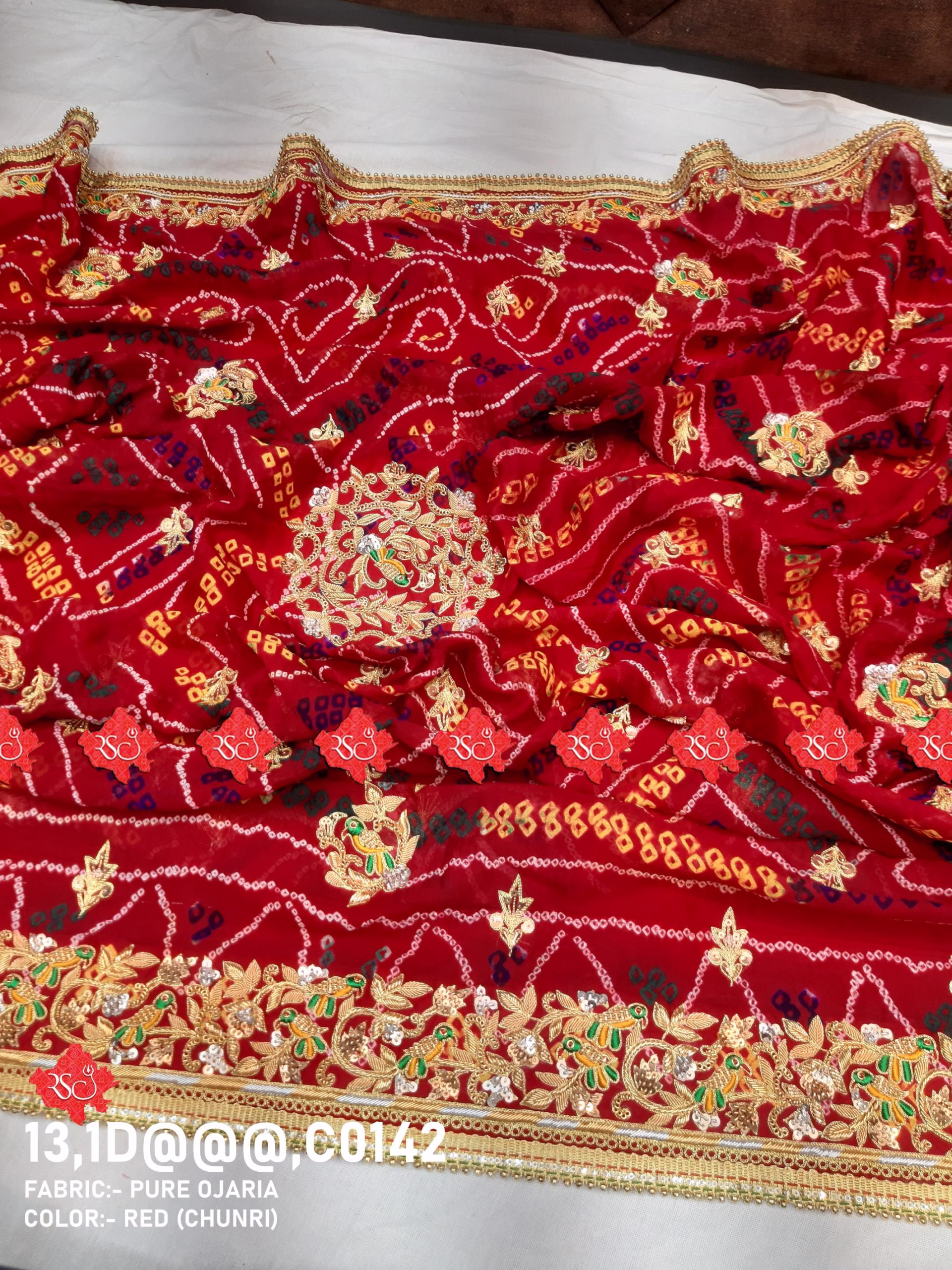 AARATARI HANDWORK Odhna (CHUNRI)