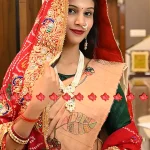 Ranisatiya Most Beautiful Pure Ojariya Aaratari odhna In Mayur Pattern : No.1 Brand Of Marwari odhna