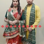 Ranisatiya New Design Marwari Combo Dupatta Set of 2 (Chinon)