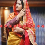 Ranisatiya Latest Heavy parrot Pure Gajji Silk Aara tari Hand Tied Odhna : No. 1 Choice Of Marwari