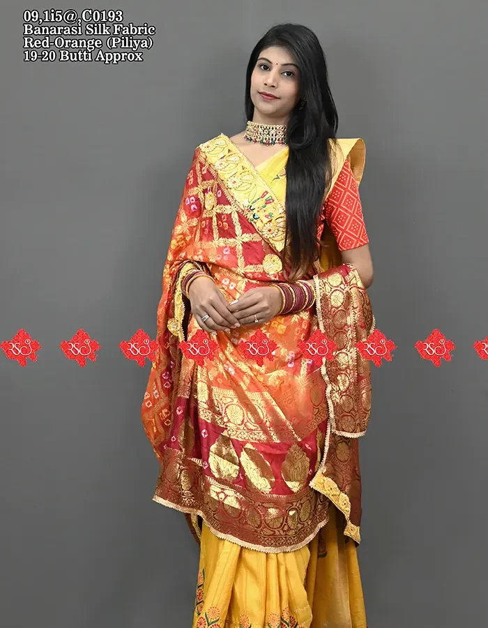 Chunri Piliya Exclusive Banarasi Odhna With Belbutti 5 Style