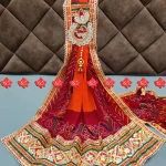 Buy Rajasthani Marwari Puja Odhna With Unique Patch With 3 Butties