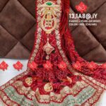 Ranisatiya New Launching Pure Georgette Broach Odhna with Heavy Boarder , PURE GEORGETTE IY, RED-CHUNRI