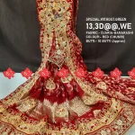 Heavy Bridal jaipuri chunri Beautifull Of Ranisatiya Exclusive Top 5 Designs , 13,WE , RED-CHUNRI