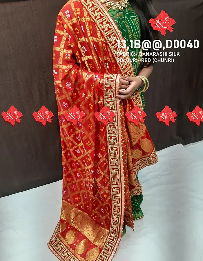 Top 1 Unique Banarasi Silk Dupatta for Wedding – Ranisatiya Creation
