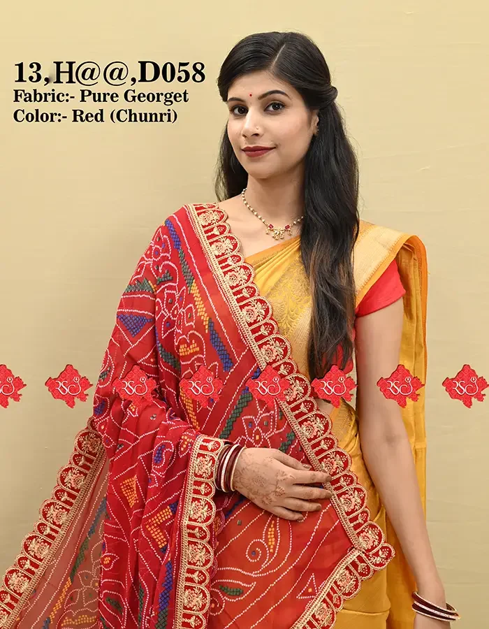 Ranisatiya Creation – Marwari Designer Dupatta: 365 Days of Timeless Rennial Luxury