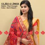Ranisatiya Creation – Marwari Designer Dupatta: 365 Days of Timeless Rennial Luxury , D058 , RED-CHUNRI