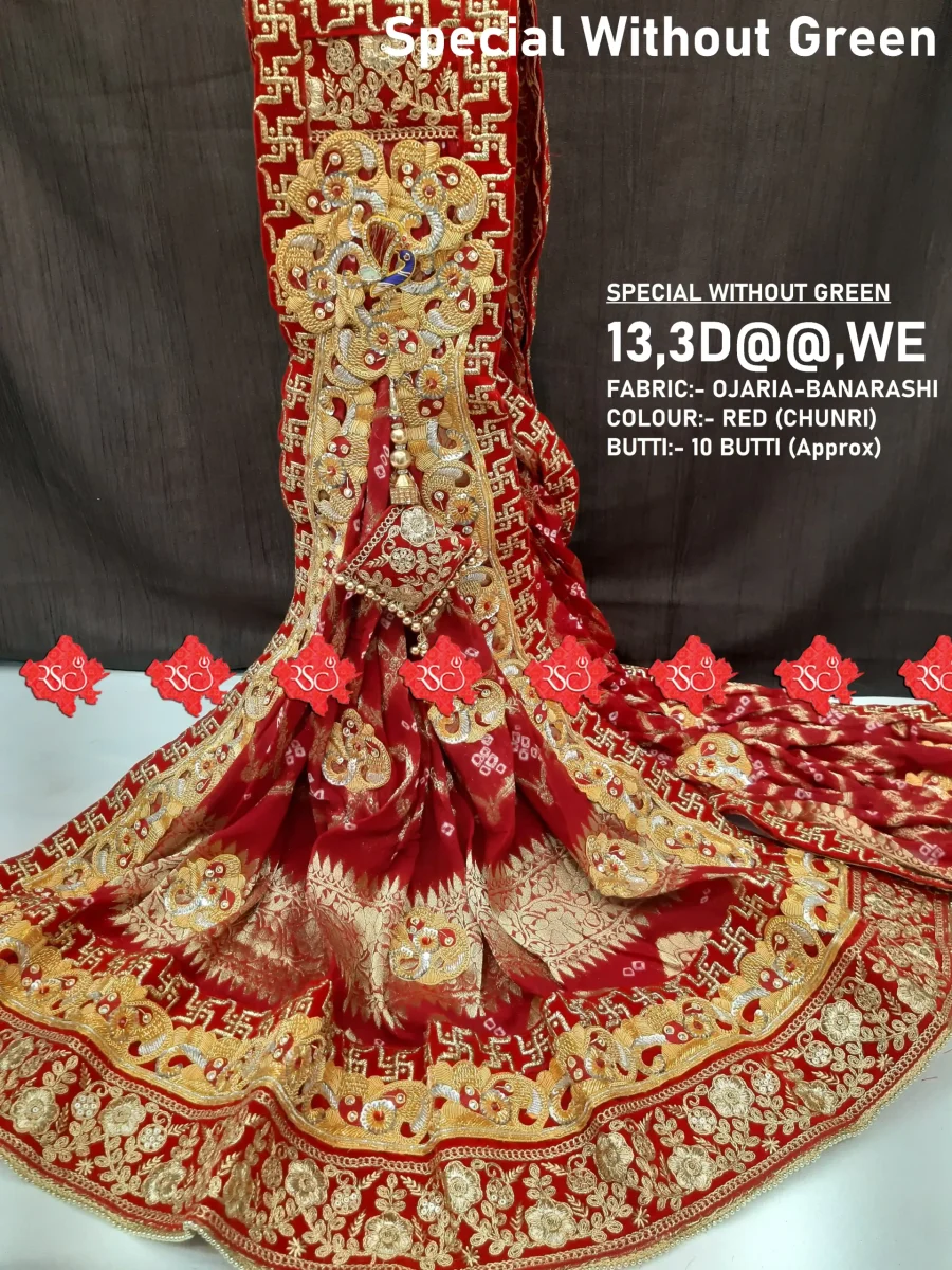 Heavy Bridal jaipuri chunri Beautifull Of Ranisatiya Exclusive Top 5 Designs