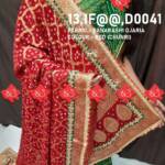 Top 1 Unique Banarasi Ojariya Dupatta for Wedding – Ranisatiya Creation , D0041 , RED-OJARIYA
