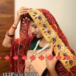 Ranisatiya Trending Mayur Design Belbutti Chunri In Pure Georgette