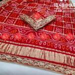 Gajji Silk Dupatta – Top 1 Exclusive Pick by Ranisatiya Creation , C0129 , RED