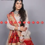 Festive Pure Ojariya Odhna With Radha Krishna Butta Heavy Zardoshi Work With 15 butti