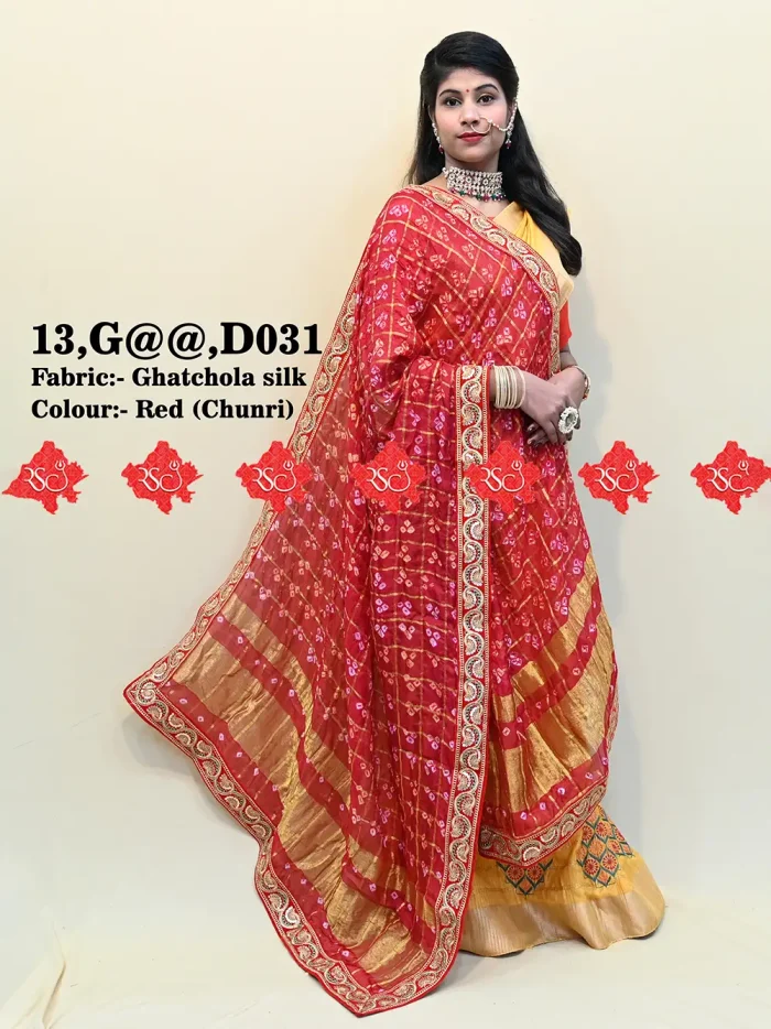 Ranisatiya Designer Exclusive Ghatchola Dupatta Fabric : Top 5 Designs