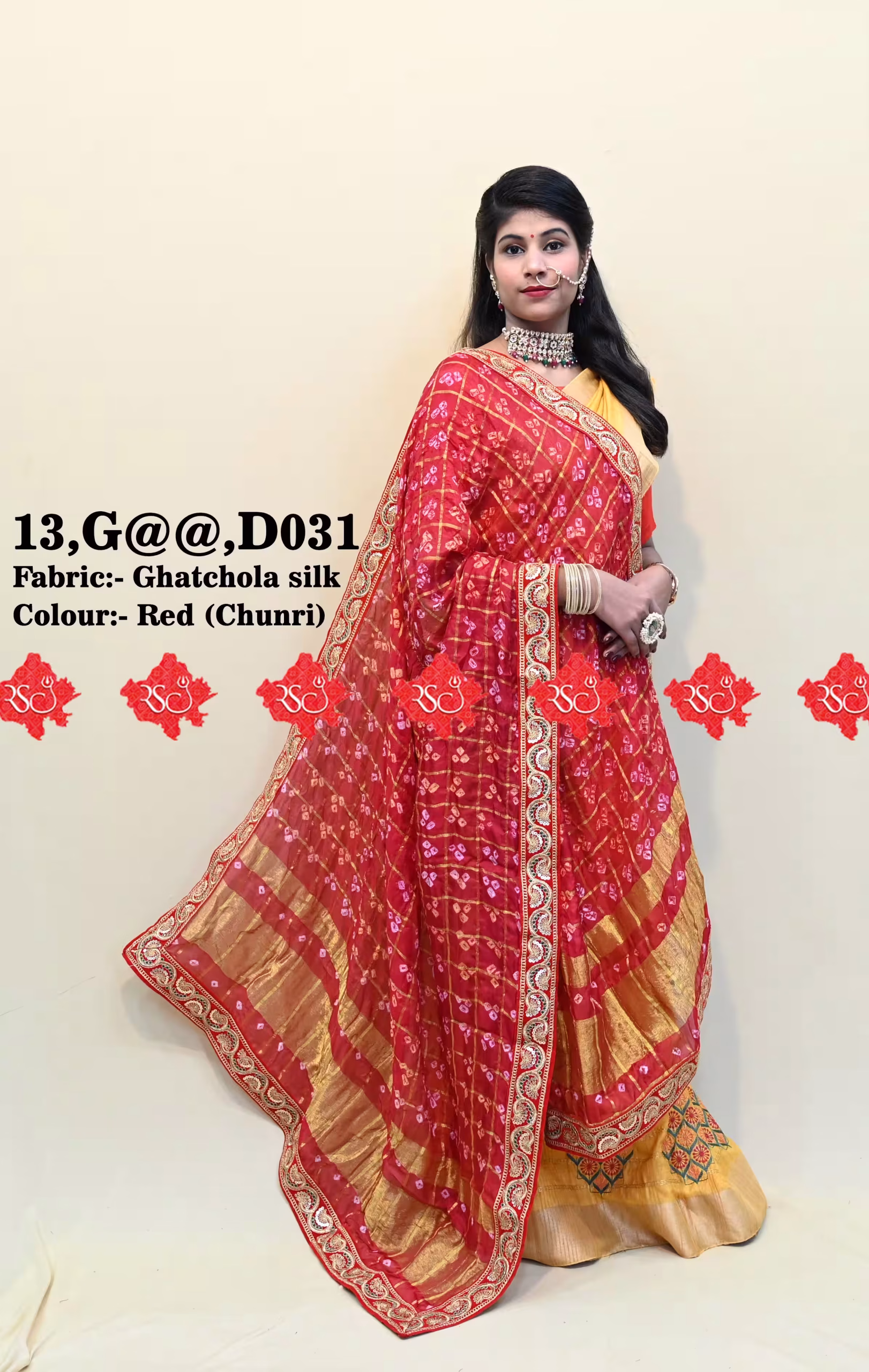 Ghatchola dupatta