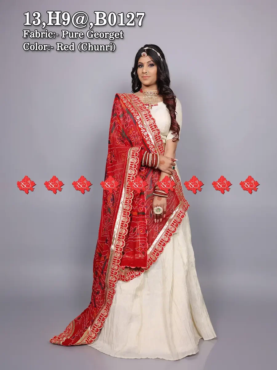 Rajasthani Designer Chunri 5 Stunning Traditional Elegance
