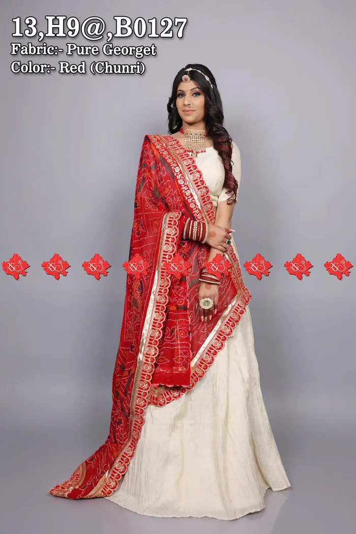 Rajasthani Designer Chunri 5 Stunning Traditional Elegance