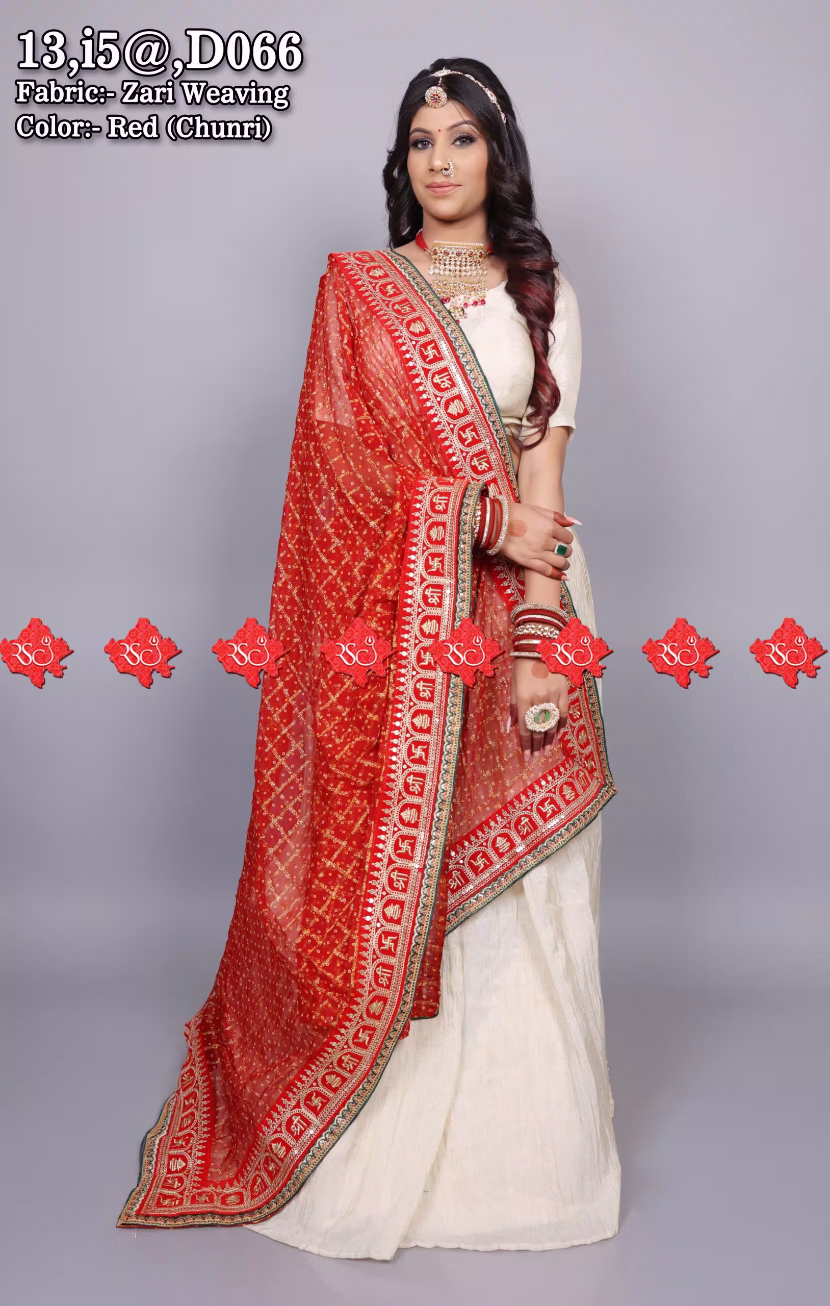 Marwari Traditional Zari Odhna