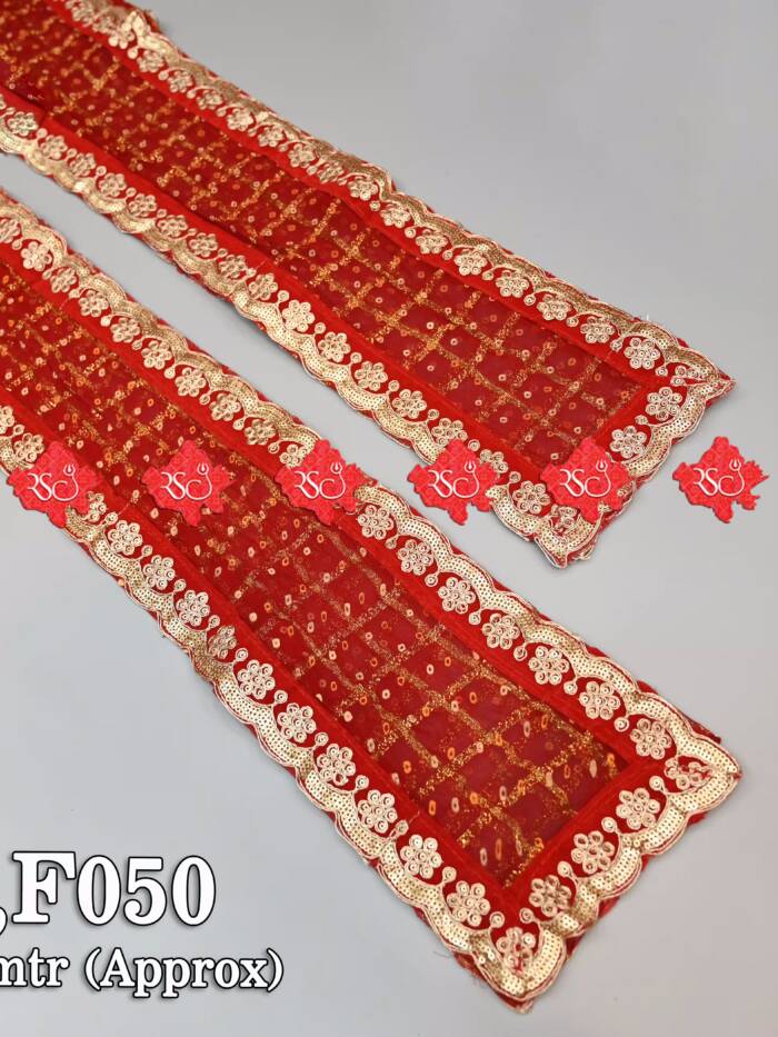 Shop Festive Welcome Dupatta Gents For Kirtan : 10 Pc. Set , F050 , RED