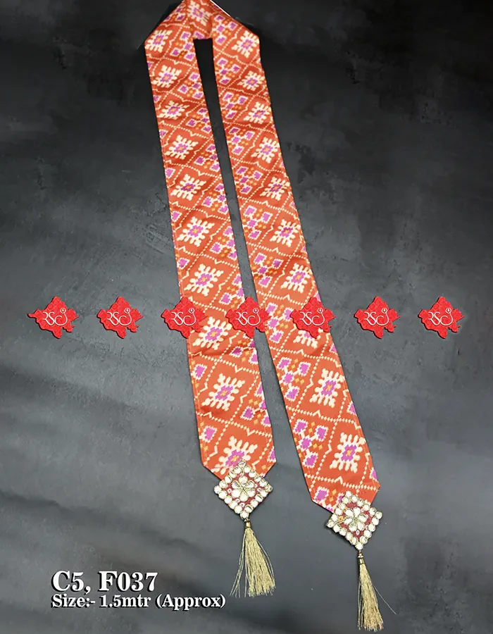 Shop Elegant & Festive Marwari Gents Fancy Dupatta - 10 PCS SET , F037