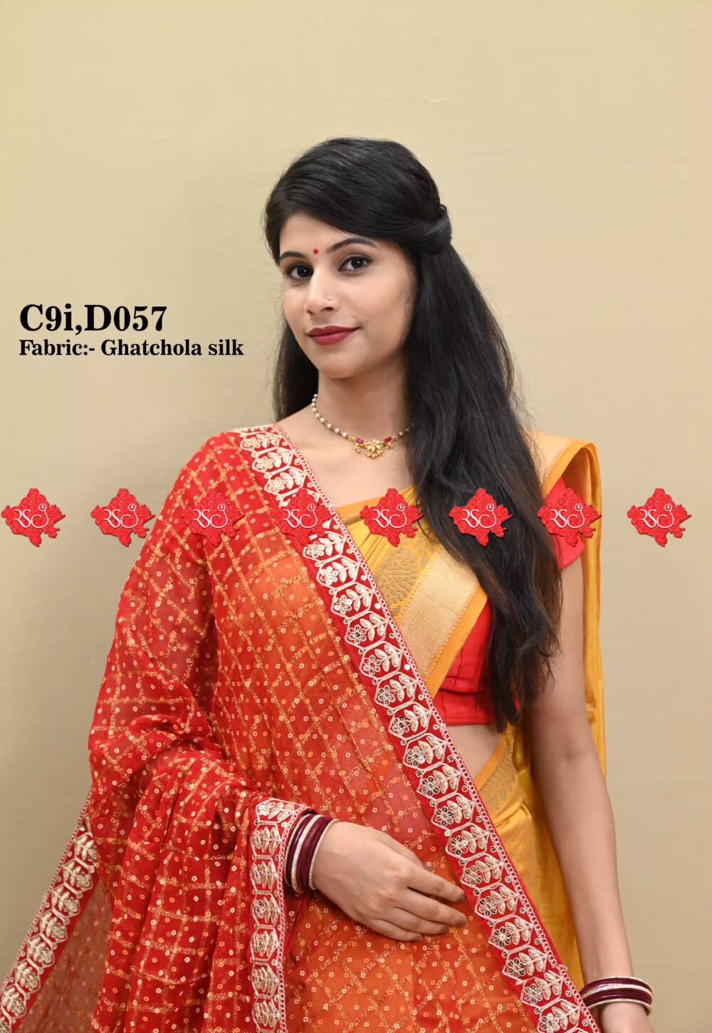 Ranisatiya Most Selling Red Colour Dupatta In Zari Weaving Fabric