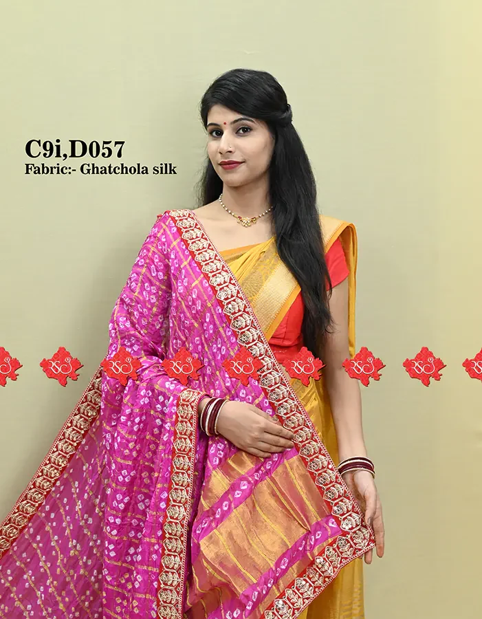 Ranisatiya Vibrant Colourful Dupatta Online In Ghatchola Fabric : Top 5 Designs