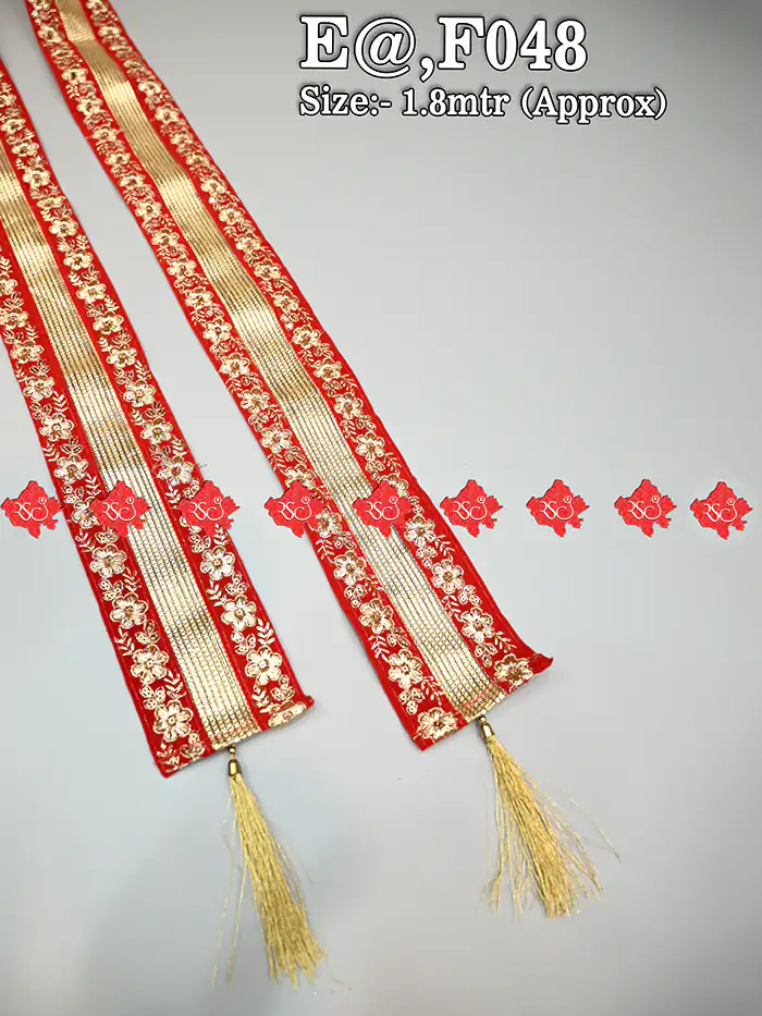 Fancy Dupatta -Shop Elegant & Festive Gent's Fancy Dupatta - 10 PCS SET , F048