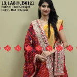 Rajasthani Designer Pure Georgette Fabric Lightweight Dupatta for Women for Ethnic Wear Chunri 5 Stunning Traditional Elegance