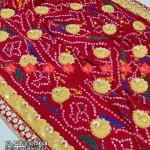 Exclusive No-1 Handwoven Rajasthani Ojariya Odhna Pure Rajasthani Charm with Silver Deta