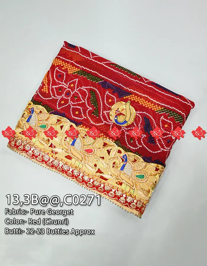 Rajasthani Belbutti odhna