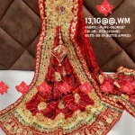 Ranisatiya Creation Rajasthani Marwari Broach Odhna Unique and Elegance with 8 ro 9 Butti