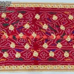 Exclusive No-1 Marwadi Bandhej Sacha Odhna Pure Rajasthani Charm with Silver Deta