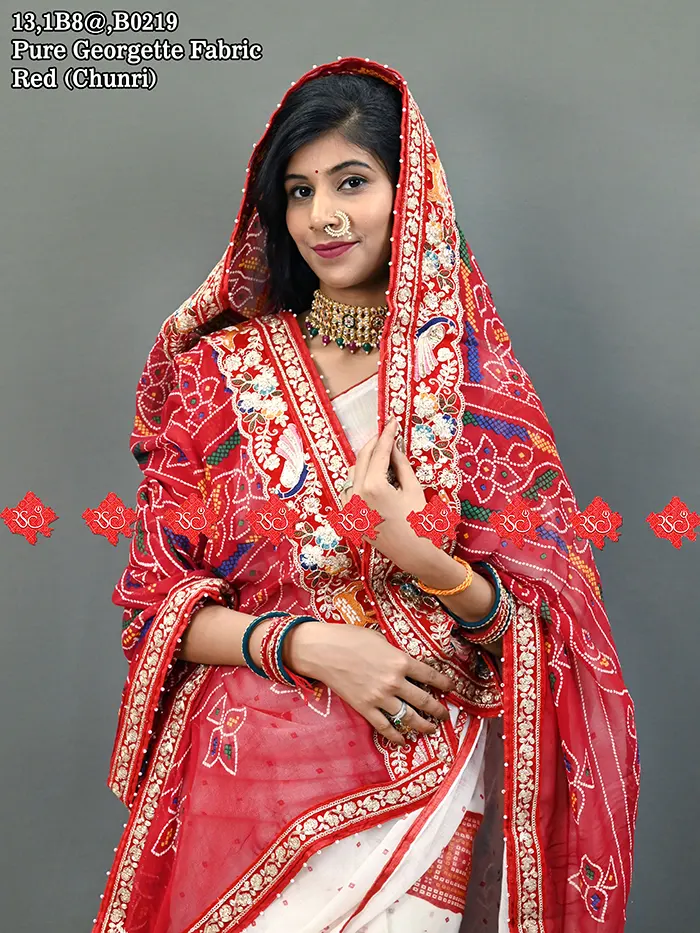Soft & Lightweight Exclusive Pure Georgette Dupatta for Women (1)