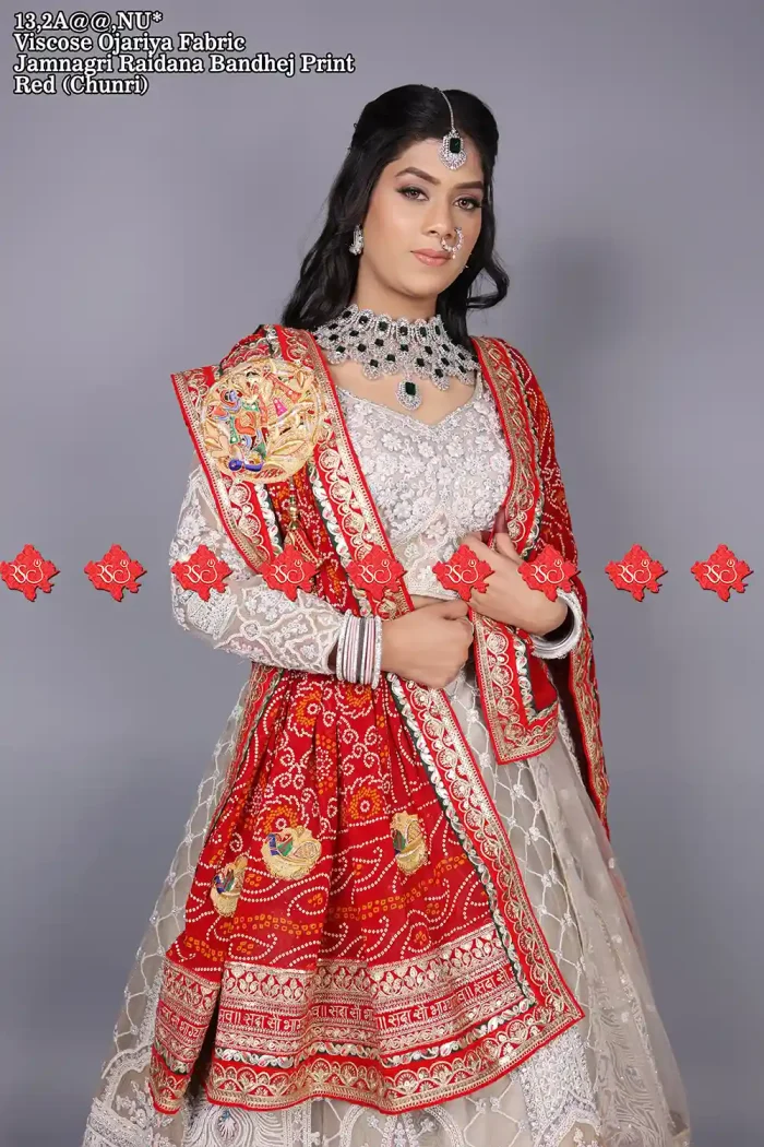 Exclusive Top 5 Traditional Odhna Chunri Top Rated In Bandhej Viscose Ojaria