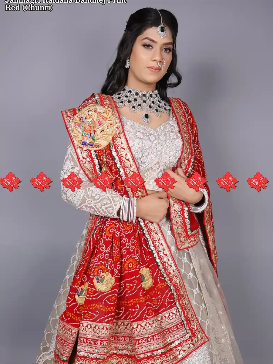 Exclusive Top 5 Traditional Odhna Chunri Top Rated In Bandhej Viscose Ojaria