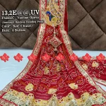 Exclusive Top 5 Marwari Traditional Odhna Chunri Top Rated In Bandhej Viscose Ojaria , 13 UV RED -CHUNRI