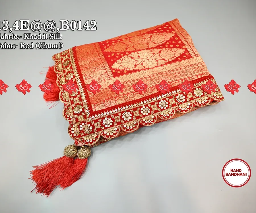 5 Stunning Buy Festive Pure Khaddi Silk Dupatta for Women Online For Bride