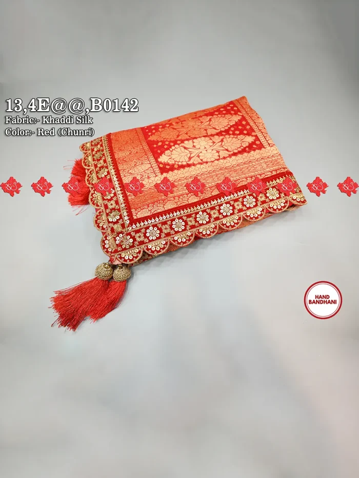 5 Stunning Buy Festive Pure Khaddi Silk Dupatta for Women Online For Bride