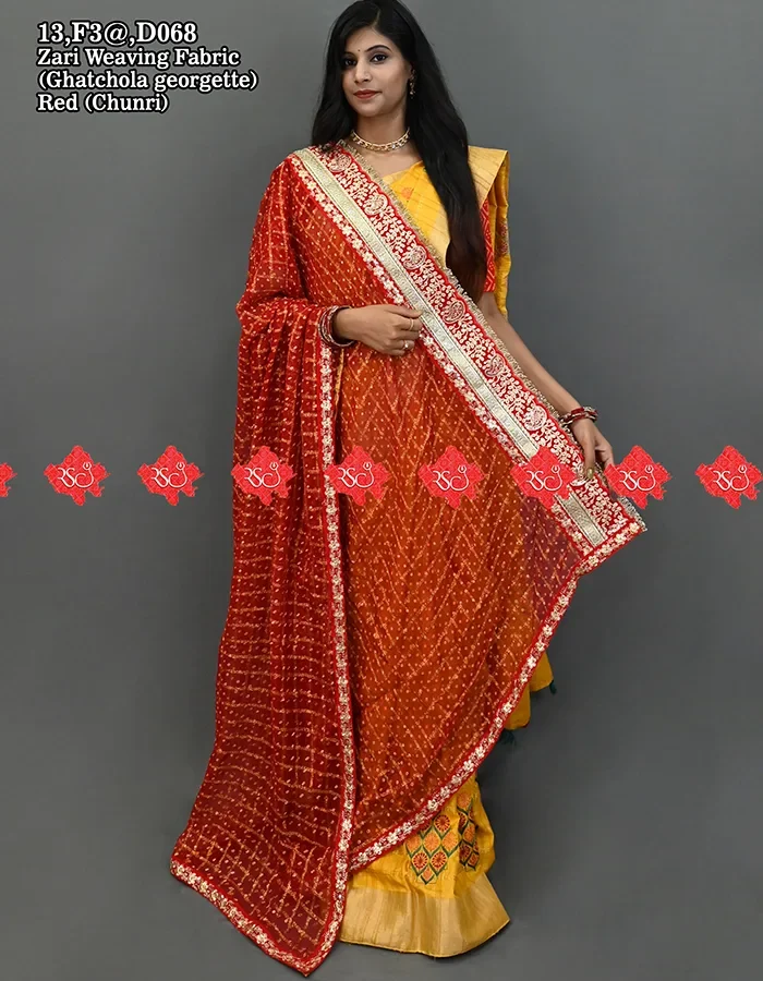 Top 5 Stunning Marwari Traditional Zari Weaving Odhna - Ranisatiya Creation