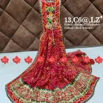 Ranisatiya Traditional Rennial Gotta Patti Odhna 2025