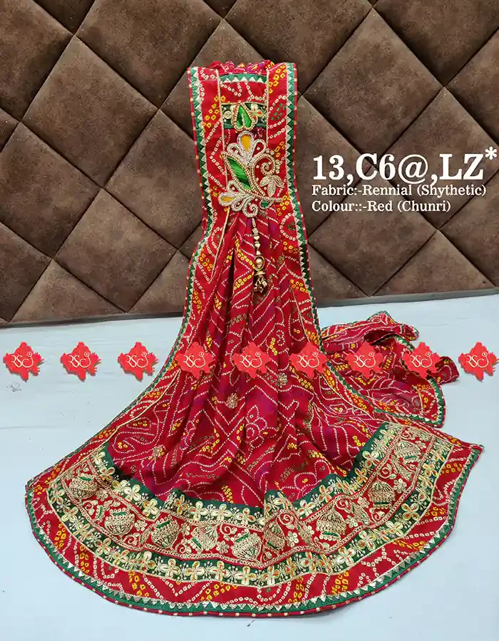 Ranisatiya Traditional Rennial Gotta Patti Odhna 2025