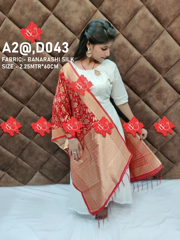 Banarasi Silk Dupatta for Women Of Ranisatiya Exclusive Top 5 Designs