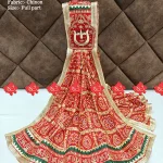 5-Piece Marwari Chinon Fabric Half-Part Odhna – Premium Quality , A057