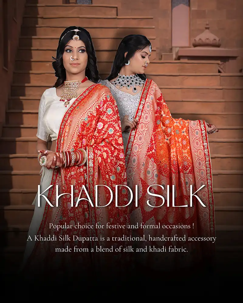 khadi silk marwari odhna