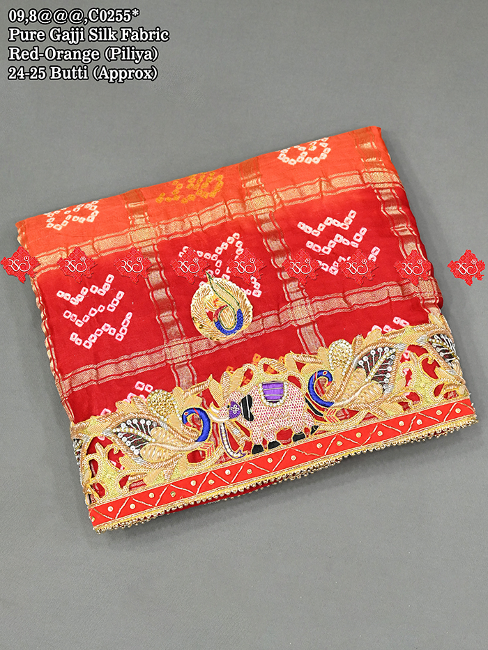 Designer Pure Gajji Silk Odhna Dupatta : No. 1 Choice Of Marwari